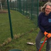 Ten apple trees have been planted in Bleadon, courtesy of Thatchers Cider.