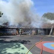 Firefighters are investigating the cause of the fire that took place at Yatton Infant School yesterday.