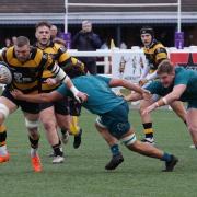 Hornets in action against Exeter University last season.