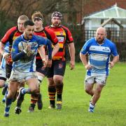 Action from Burnham Seconds' match