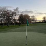 Winter golf at Wedmore