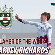 Harvey Richards was Weston's player of the week after taking 6-41 from his 10 overs