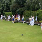 Action from Winscombe's Open Triples Tournament, an event they are hosting this year on July 14th