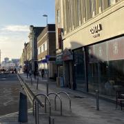 The entrance to Red Shadow in Weston-super-Mare.