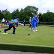 The Clarence Blues team are challenging for 1st in the Weston & District Over 55s League