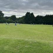 Uphill Castle were unable to match North Perrott's big batting total of 304 runs
