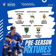 Five pre-season fixtures announced for Weston RFC's senior squads