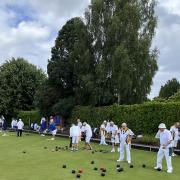 Action from Winscombe Bowls Club this week