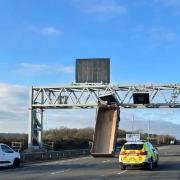 The incident caused the M5 to close for 14 hours near Bristol.