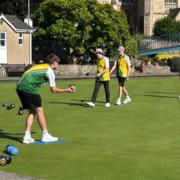 Action from Congresbury's league game against Clevedon