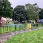 Imagy area at Salthouse Fields, Clevedon, which is set to benefit from new equipment