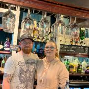 Luke and Naomi Walkington took over The Dolphin Pub two years ago