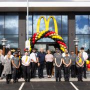 McDonald's has opened its new restaurant and drive-thru at Oak Tree Business Park in Highbridge.