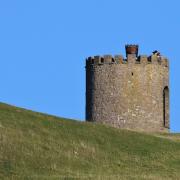 The tower at Uphill Nature Reserve