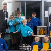 The school received £2,500