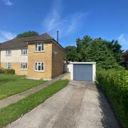 This semi-detached property sits on the popular Locking development originally built as housing for RAF officers  Pictures: Cooke & Co