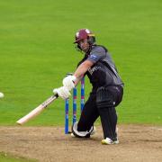 Somerset's Sean Dickson batting during the Metro Bank One Day Cup Final