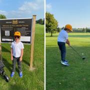 Henry Robinson is turning heads at the golf club