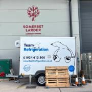 The Team Refrigeration trailer