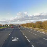 The M5 at Weston-super-Mare