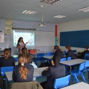 Climate education charity SOS-UK worked with Worle Community School