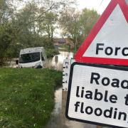 Stock image of flooding.