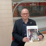 Nick Smart with a copy of the magazine. His book will be published next month