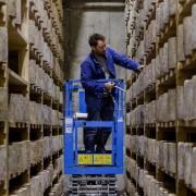 Tom Calver of Westcombe Dairy in Westcombe Somerset. He is the director and his company produced some of the cheese which was stolen from Neal's Yard Dairy.