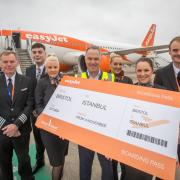 The easyJet crew at Bristol Airport