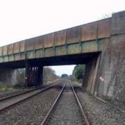 The bridge was originally built in 1943