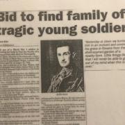 Alan Berry gathered news thanks to old newspaper articles