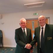 The handover of the ladies and seniors captains this week