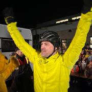 Paddy McGuinness is raising money for BBC Children in Need with a cycle from Wrexham to Glasgow