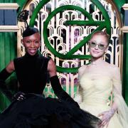 Cynthia Erivo (left) and Ariana Grande arriving for the UK premiere of Wicked at the Royal Festival Hall, Southbank Centre in London (Ian West/PA)