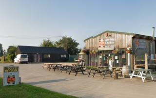 The Cider Barn, which looks set to be demolished and replaced by a new restaurant/bar.