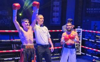 Louis Merreywether proved why he's one of the South West's most promising boxing talents.